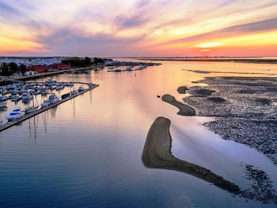 A Gaivota Ria Formosa Waterfront Lux Apart With Pool, Olhao, Algarve ภายนอก รูปภาพ