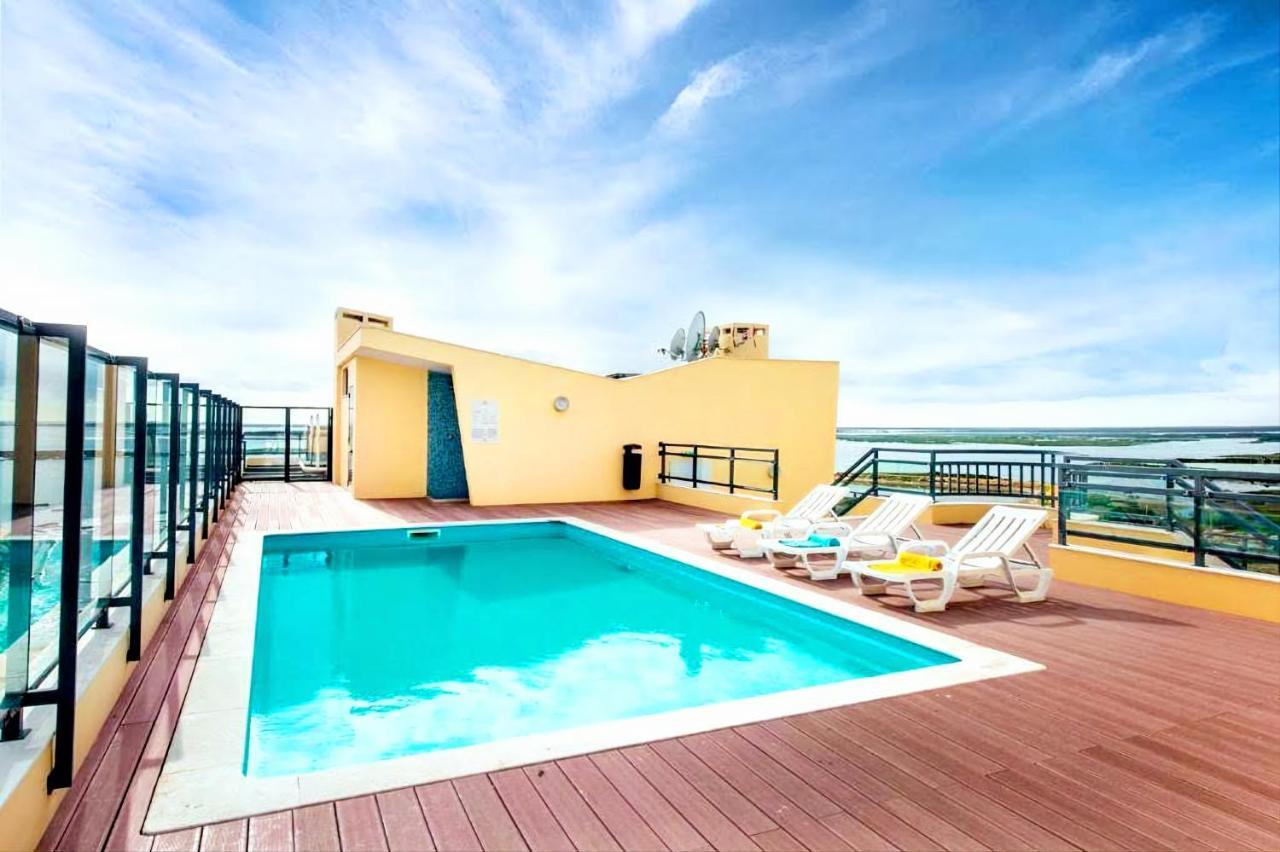 A Gaivota Ria Formosa Waterfront Lux Apart With Pool, Olhao, Algarve ภายนอก รูปภาพ